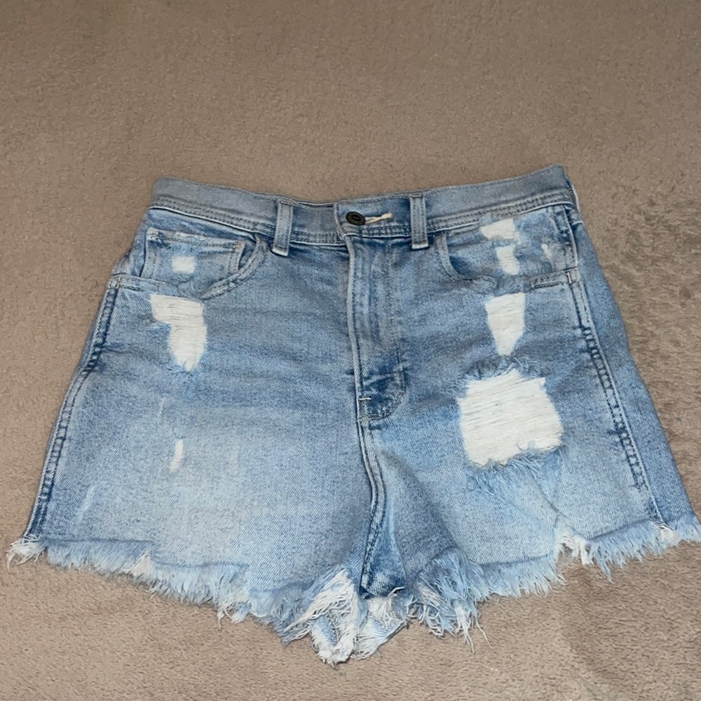 Hollister Ultra high rise vintage short 4” stretch shorts